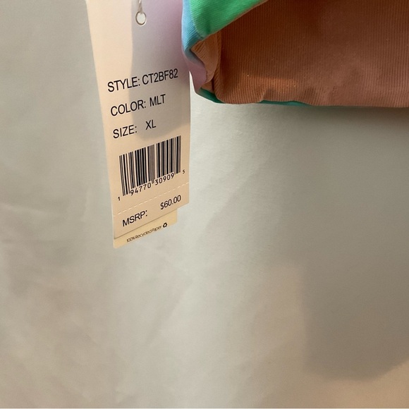 Citrus Swim Bikini Top Tie Dye - Picture 4 of 7